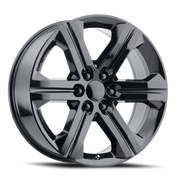 Performance Replica PR191 22x9 +24 6x139.7mm 78.1mm Gloss Black