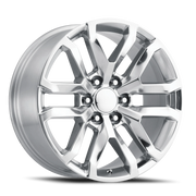Performance Replica PR196 22x9 +24 6x139.7mm 78.1mm Chrome