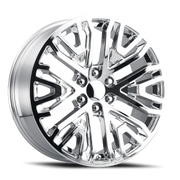 Performance Replica PR197 20x9 +24 6x139.7mm 78.1mm Chrome