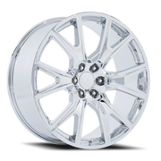 Performance Replica PR199 22x9 +28 6x139.7mm 78.1mm Chrome