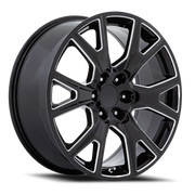 Performance Replica PR199 26x10 +31 6x139.7mm 78.1mm Gloss Black Milled