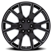 Performance Replica PR199 22x9 +28 6x139.7mm 78.1mm Gloss Black Milled