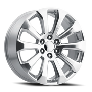 Performance Replica PR204 22x9 +28 6x139.7mm 78.1mm Polished Clear Coat