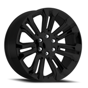 Performance Replica PR205 22x9 +24 6x139.7mm 78.1mm Gloss Black