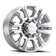 Performance Replica PR207 22x8.5 +44 8x180mm 124.2mm Chrome