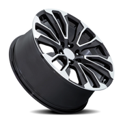 Performance Replica PR211 22x9 +28 6x139.7mm 78.1mm Gloss Black Machined Face