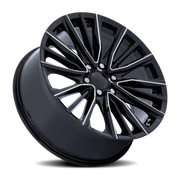Performance Replica PR223 24x10 +28 6x139.7mm 78.1mm Gloss Black Milled