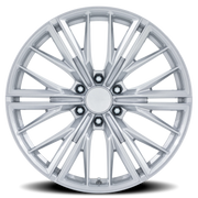 Performance Replica PR227 24x10 +24 6x139.7mm 78.1mm Gloss Silver
