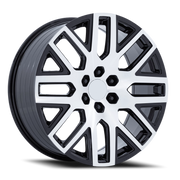 Performance Replica PR231 22x9 +28 6x139.7mm 78.1mm Gloss Black Milled