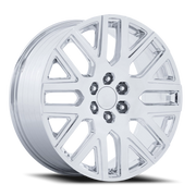 Performance Replica PR231 22x9 +28 6x139.7mm 78.1mm Chrome