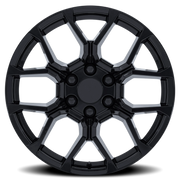 Performance Replica PR233 20x9 +24 6x139.7mm 78.1mm Gloss Black