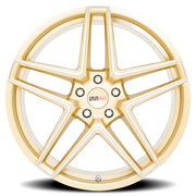 Cray Panthera 20x11.5 +52 5x120mm 67.06mm Gloss Gold Mirror Cut Face