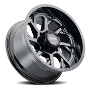 Ultra Patriot 120 20x9 +18 8x165.1mm 125.2mm Gloss Black Clear Coat