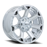 RTX Offroad Peak 18x9 +0 6x135mm 87.1mm Chrome