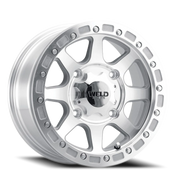 WELD Phantom UTV 15x7 +38 4x156mm Machined Clear