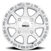 WELD Phantom UTV 15x7 +38 4x156mm Machined Clear