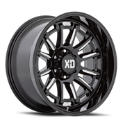 XD Series Phoenix 20x9 +0 6x135mm 87.1mm Gloss Black Milled