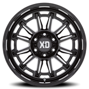 XD Series Phoenix 20x9 +0 6x135mm 87.1mm Gloss Black Milled