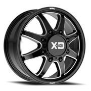 XD Series Pike Dually 20x8.3 +105 8x210mm 154.3mm Gloss Black Milled