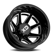 XD Series Pike Dually 22x8.3 -246 8x210mm 154.3mm Gloss Black Milled