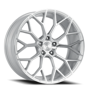 Dolce Performance Pista 20x10 +40 5x120mm 72.56mm Gloss Silver Machined Face