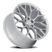 Dolce Performance Pista 20x8.5 +35 5x112mm 66.56mm Gloss Silver Machined Face