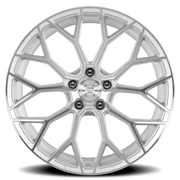 Dolce Performance Pista 20x10 +40 5x112mm 66.56mm Gloss Silver Machined Face
