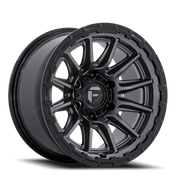 Fuel Piston FC866 22x9.5 +20 6x135mm 87.1mm Matte Gunmetal Gloss Black Lip