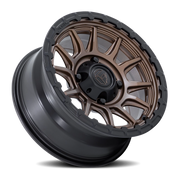 Fuel Piston UTV 15x7 +10 4x137mm 96mm Matte Bronze Matte Black Lip