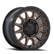 Fuel Piston UTV 15x7 +38 6x139.7mm 100.3mm Matte Bronze Matte Black Lip
