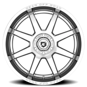 Gear Off Road Pivot 20x12 -44 6x139.7mm 106.2mm Chrome