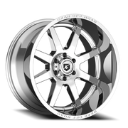 Gear Off Road Pivot 18x9 +18 8x180mm 124.3mm Chrome