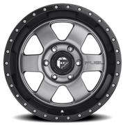 Fuel Podium 18x9 +1 8x165.1mm 125.2mm Anthracite Black Lip
