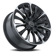 RTX Poison 17x7.5 +42 5x114.3mm 73.1mm Black Machined