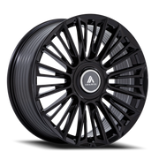 Asanti Black Label Premier AB049 24x10 +30 6x135mm 100.3mm Gloss Black