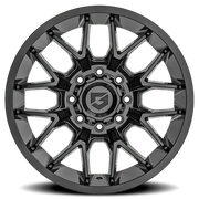 Gear Off Road Primacy 20x9 +18 8x165.1mm 125.2mm Gloss Black