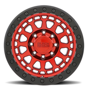 Black Rhino Primm Beadlock 17x8.5 -38 8x165.1mm 125.1mm Candy Red Black Ring-Black Bolts