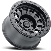 Black Rhino Primm Beadlock 17x8.5 -30 6x139.7mm 112.1mm Matte Black Black Bolts