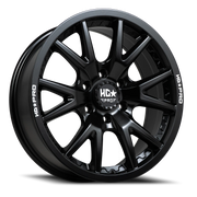 Luxxx HD Pro LHD Pro 1 18x8 +25 6x120mm 66.9mm Satin Black Milled