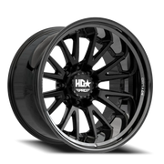 Luxxx HD Pro LHD Pro 2 22x10 -20 5x150mm 110mm Satin Black Milled