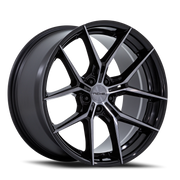 Niche Prodigy 5 NC279 20x11 +43 5x120mm 72.56mm Gloss Black Dark Tinted Clear
