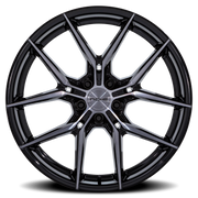 Niche Prodigy 5 NC279 20x9 +35 5x114.3mm 72.56mm Gloss Black Dark Tinted Clear