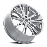 Platinum Prophecy 17x8 +35 5x120mm 74.1mm Silver Clear Coat