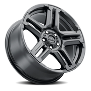 Ultra Prowler CUV 258 17x8 +30 5x127mm 71.5mm Satin Black Satin Clear Coat