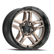 Ultra Prowler Jeep 258 17x9 -12 5x114.3mm 71.5mm Satin Dark Bronze Satin Black Lip-Satin Clear Coat