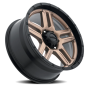 Ultra Prowler Truck 258 17x9 +12 6x139.7mm 106.1mm Satin Dark Bronze Satin Black Lip-Satin Clear Coat