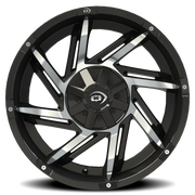 Vision 422 20x9 +12 8x180mm 124.2mm Gloss Black Machined Face