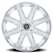 DUB Pull 24x9 +15 5x115mm 74.1mm Chrome
