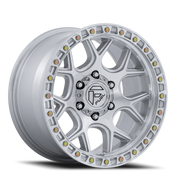 Fuel Puma 17x9 -12 5x127mm 71.5mm Gloss Silver Machined Face