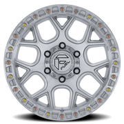 Fuel Puma 17x9 -12 5x127mm 71.5mm Gloss Silver Machined Face
